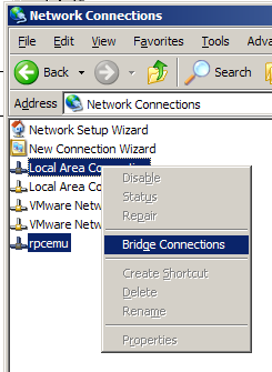 bridge connections